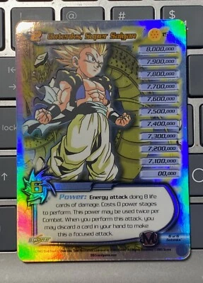 Gotenks Super Saiyan 155 High Tech Foil TCG Dragon Ball Z seven Star m/nm /bx100 - Image 1 of 2