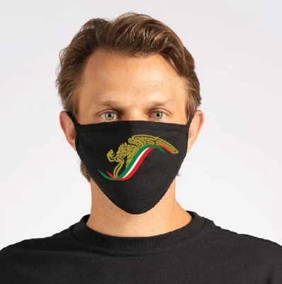 Mexico Eagle Face Mask 100% cotton USA made soft comfortable reusable Gobierno d - Image 1 of 4