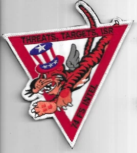 USAF PATCH 74 FIGHTER SQUADRON INTEL A-10 WARTHOG US AIR FORCE SQUADRON PATCH - Picture 1 of 1