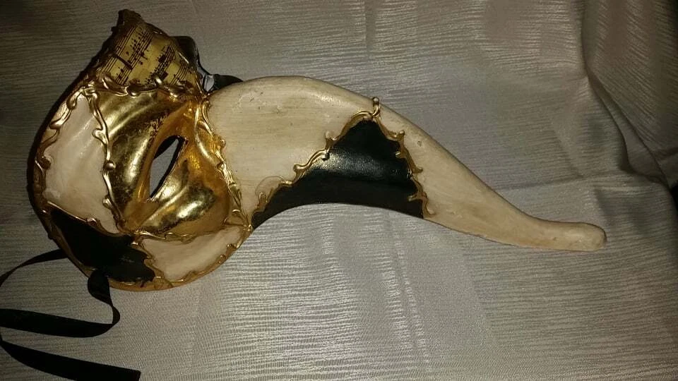 Phantom Maske Schwarz – Pestdoktor/Rabenmaske Aus Polypropylen, Für Kostüme