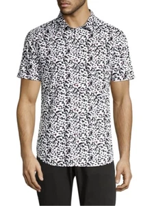 $298 Brand New John Varvatos Collection Abstract Shirt Size XXL - Picture 1 of 13
