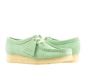 Clarks Originals Wallabee Pine Green Women's Casual Shoes 26169919 - Picture 1 of 16