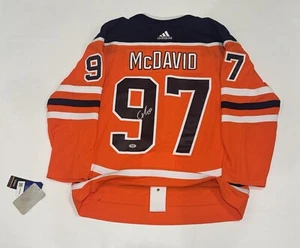 CONNOR MCDAVID SIGNED ADIDAS EDMONTON OILERS 2024 STANLEY CUP JERSEY PSA COA - Picture 1 of 3