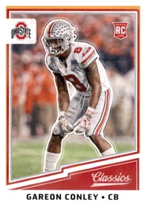 2017 Classics Gold Border Gareon Conley Rookie RC NFL PWE Parallel Raiders #236 - Picture 1 of 2
