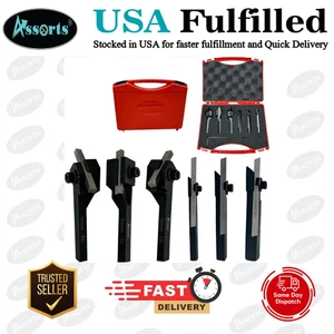 Assorts Mini Cut-Off Parting Tool Set - Includes 6mm, 8mm, and 10mm Shank Sizes - Picture 1 of 9
