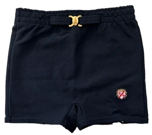 50er-60er Crest Herren Badeshorts Gürtel schwarz ILGWU Einheitsgröße 28-38 Nylon gebraucht, in einwandfreiem Zustand - Bild 1 von 12