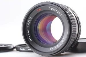 [TOP MINT] Contax Carl Zeiss Planar T* 50mm F1.4 MF Standard Lens MMJ From JAPAN - Picture 1 of 8