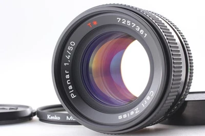 [TOP MINT] Contax Carl Zeiss Planar T* 50mm F1.4 MF Standard Lens MMJ From JAPAN - Image 1 of 4