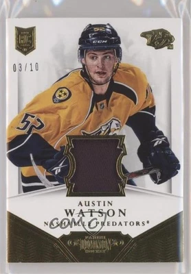 2013 Panini Dominion Authentic Material /10 Austin Watson #D-AW Rookie Patch RC - Image 1 of 2