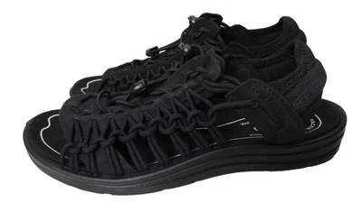 Keen Uneek II Open Toe Sport Sandals Black/Black Mens Sz 8 - Image 1 of 4