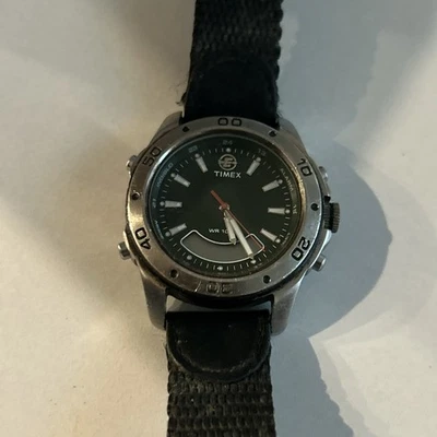 Reloj Timex Expedition Hombre Indiglo 38mm Esfera Verde Analógico Digital Batería Nueva Foto 1 de 4