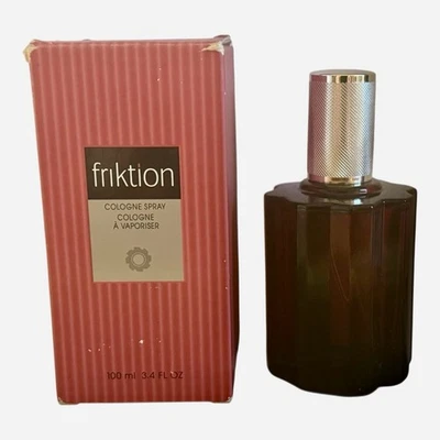 Avon FRIKTION Colonia Spray para Hombres 3.4 fl oz / 100 ml De Colección 1999 Nuevo En Caja Foto 1 de 4