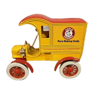 Ertl Arm & Hammer 1939 Dodge Delivery Truck Coin Bank Die-Cast Vintage - Image 1 of 4