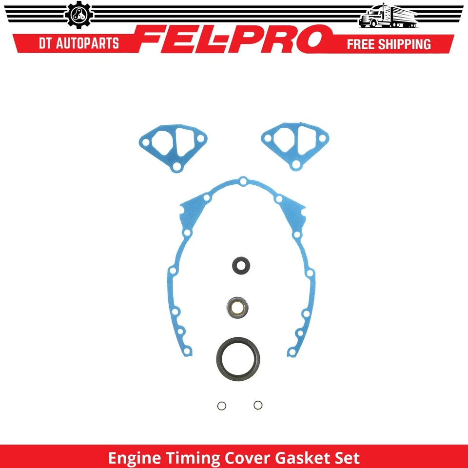 Juego de juntas de cubierta de distribución de motor V8 Fel-Pro para Pontiac Firebird 1993-1994 5,7 L Foto 1 de 1
