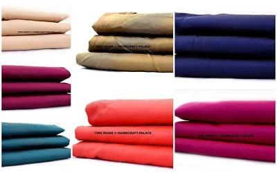 BY YDS LOT SOLID FUAX SILK TAFFETA FABRIC 60"W BRIDESMAID DRESS DECOR DRAPE - Image 1 of 2