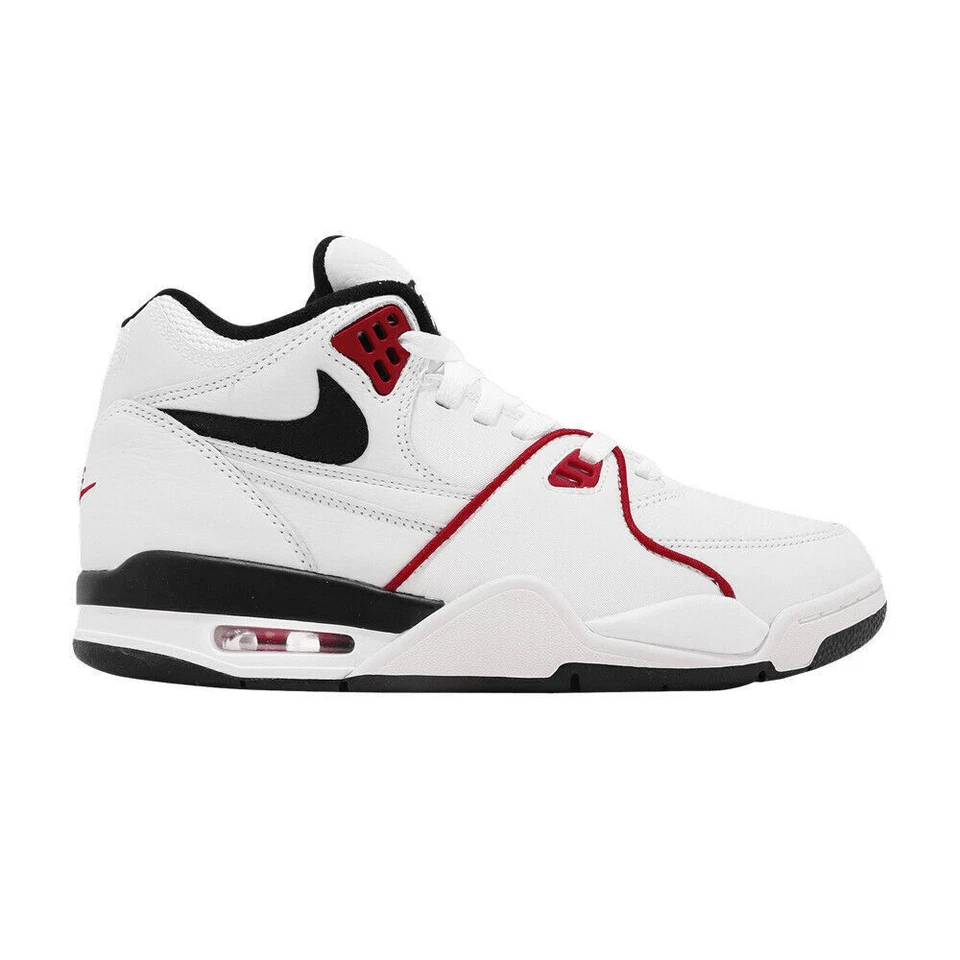 Nike Air Flight 89 'White Black Red' FD9928-101 Men's Shoes - Image 1 of 1