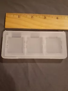 Nintendo DS Lite DSI 3DS Clear Travel Carrying Game Hard Case 6 Cart Storage NEW - Picture 1 of 4