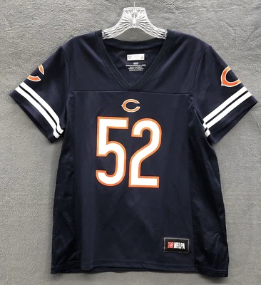 Ropa del equipo de la NFL Camiseta Mujer Mediana 52 Mack Chicago Bears NFLPA Fanática de los deportes Foto 1 de 4