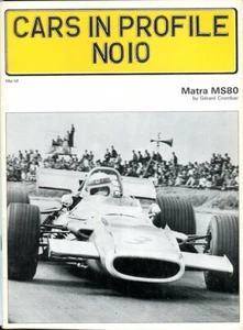 Matra MS80 de Gerard Crombac Perfil Publicaciones Coches en Perfil no.10 - Imagen 1 de 1