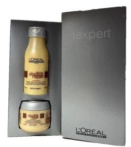 L'Oreal Absolut Repair Travel Shampoo 3.4 oz & Masque 2.55 oz set (94/24) NIB - Picture 1 of 1