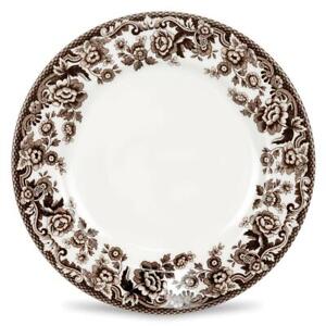 Spode Delamere Collection Round Salad Plate, 8 Inch, Earthenware