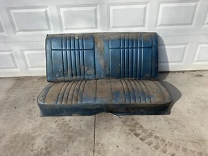 1968 Pontiac Catalina Rear Seat Chevy Oldsmobile Buick 1969 1970 68 69 70 - Picture 1 of 7