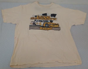 TRUE Vintage NASCAR Stitch Hanes Shirt LEVI GARRETT Hendrick XL Rudd Bodine #5 - Picture 1 of 4