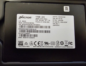 Used Micron 256GB 2.5" SSD MTFDDAK256TBN