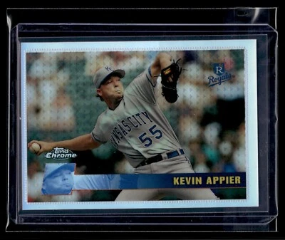 1996 Topps Chrome Refractor #148 Kevin Appier Royals * Iconic Set! * EX MT OC - Image 1 of 2