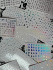 NAIL ART STICKERS * Holographic * One Sheet of Your Choice * Get Creative!