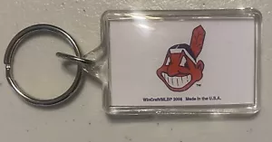 Cleveland Indians Bud Light Chief Wahoo Keychain Collectible NEW - Picture 1 of 8