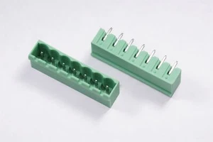 Lot of 2 x 1757297 Phoenix PCD Terminal Block Feed-Through RA 7 Pos 5.08mm TH - Picture 1 of 3
