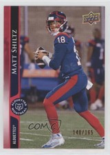 2021 Upper Deck CFL Red /165 Matt Shiltz Matthew Shiltz #94