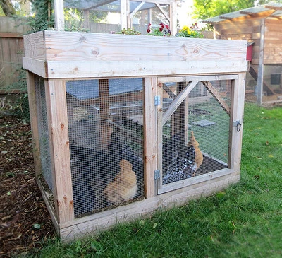 Chicken/Rabbit Run Plans: The Garden Run Half-Height (eBook on USB Flash Drive) - Image 1 of 4
