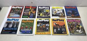 Replay Magazine Lot x 10 Arcade Coin-Op Amusement Catalog Books, 1999-2003 2012 - Picture 1 of 4