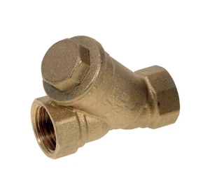 Coladores de latón tipo Y con hilos BSP hembra de 1/4"" a 2"" - 20 bar - 500 micras - Imagen 1 de 1