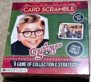 A Christmas Story Card Scramble Board Game NEW SEALED Ralphie Red Ryder