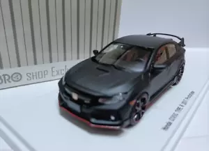 1/43 Alu Diecast Automodell Honda Civic Type R 2017 Prototyp dumb black - Bild 1 von 6