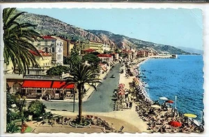 CP 06 Alpes-Maritimes - Menton - La Promenade et la plage, vues du Casino - Picture 1 of 2