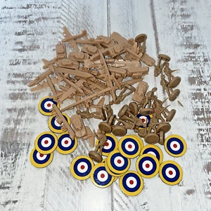 Axis & Allies Board Game Replacement Parts & Pieces Army Men Tank Ships British - Picture 1 of 3