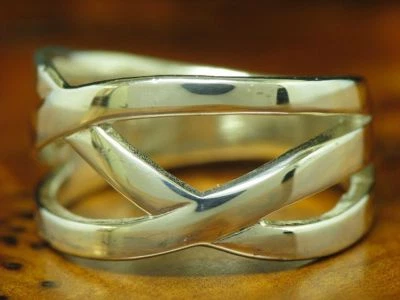 925 Anello IN Argento Sterling / Vero Argento / Rg 50/3,9g - Immagine 1 di 3