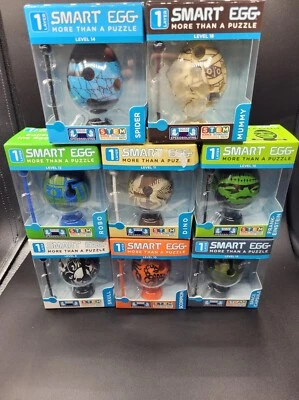 8x Smart Egg set 3D Labyrinth Puzzle und Lernspielzeug 8 verschiedene Level - Bild 1 von 4