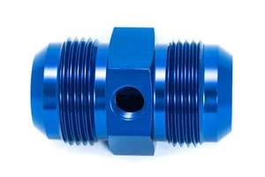 1/8" NPT Sensoradapter Dash 16 Blau eloxiert Sensoranschluss - Picture 1 of 2
