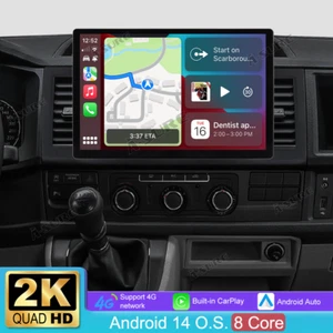 Android 14 2K Autoradio Carplay GPS Nav Für VW T6 Transporter Multivan 2016-2021 - Bild 1 von 19