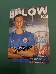 Hansa Rostock, K. Bülow, 18/19, autograph card, football - Picture 1 of 1