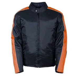 NexGen Men's Textile Armored Racer Style Motorcycle Riders Jacket - Year Round - Bild 1 von 3