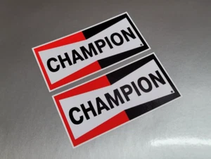 Pegatinas clásicas de coche de carreras de 4" par de calcomanías de carreras F1 bicicleta WSB - Imagen 1 de 1