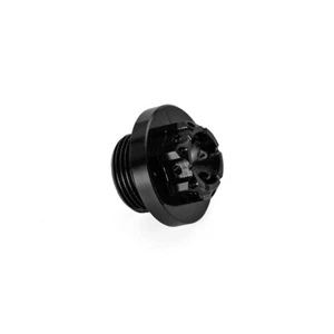 BLACK Oil Cap Ducati 748 916 996 998 999 1098 1198 1298 ST4 S4RS 750SS 888 900SS - Picture 1 of 8