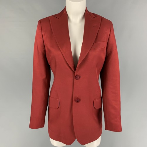 Giacca blazer ACNE STUDIOS taglia 0 misto viscosa bordeaux