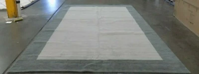 LIGHT GREY / DARK GREY 11' X 15' Hole in Rug Less Price 1172581114 HIM580B-1115 - Image 1 of 4